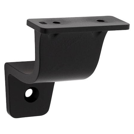 National Hardware National Hardware Cooper Black Zinc Handrail Bracket 3 in. L 200 lb N830-519